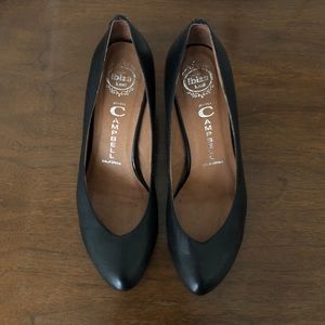 Jeffrey Campbell Classic Black Leather Abby Pumps